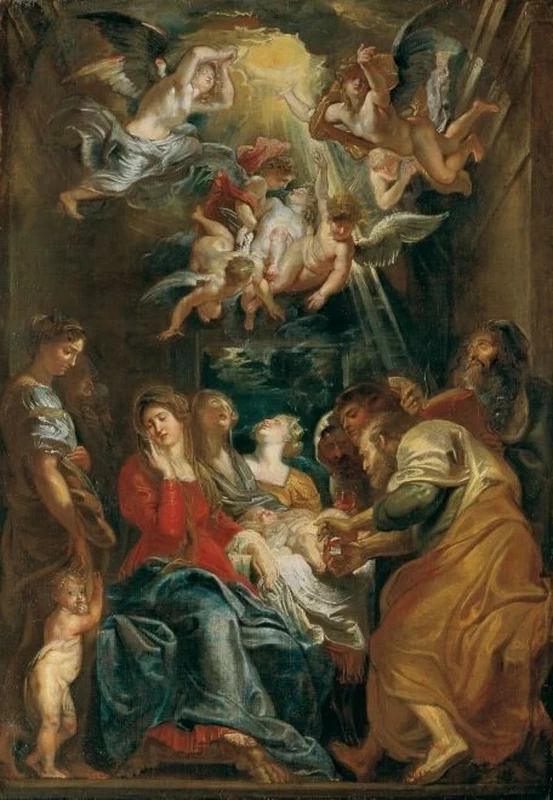  301-Pieter Paul Rubens-La circoncisione - Academy of Fine Arts Vienna